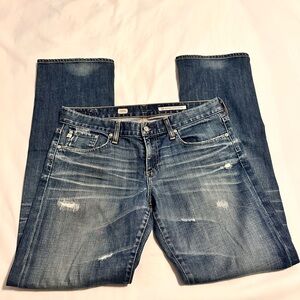 AG “Tomboy” distressed jeans